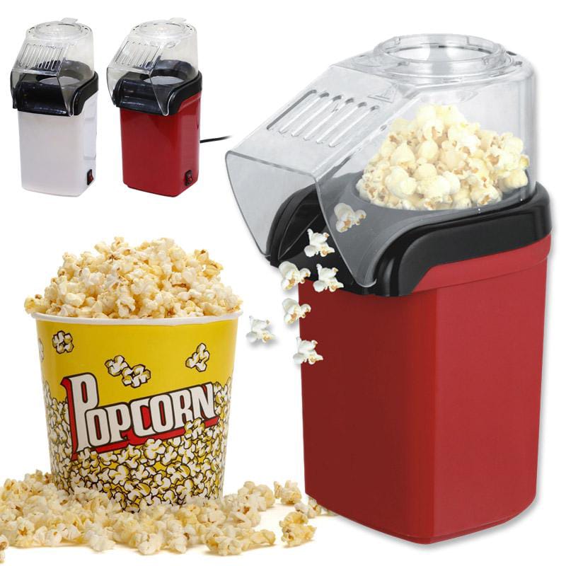 Hot Air Popcorn Maker Machine β Oil-Free Electric Popcorn Maker for Home