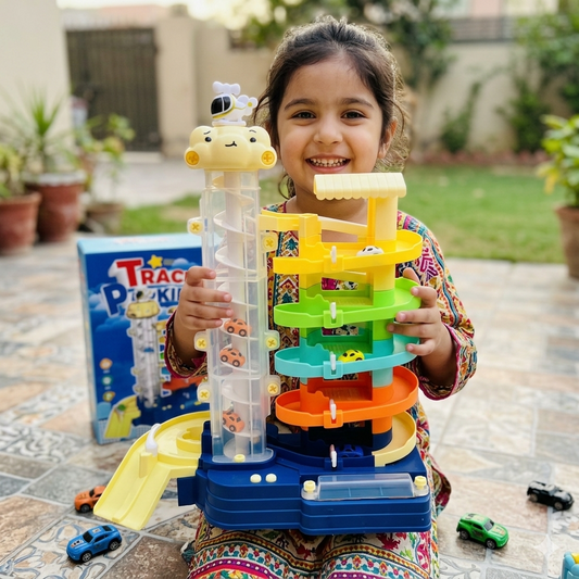 Nexa Kids Track King: Multi-Level Racing Tower