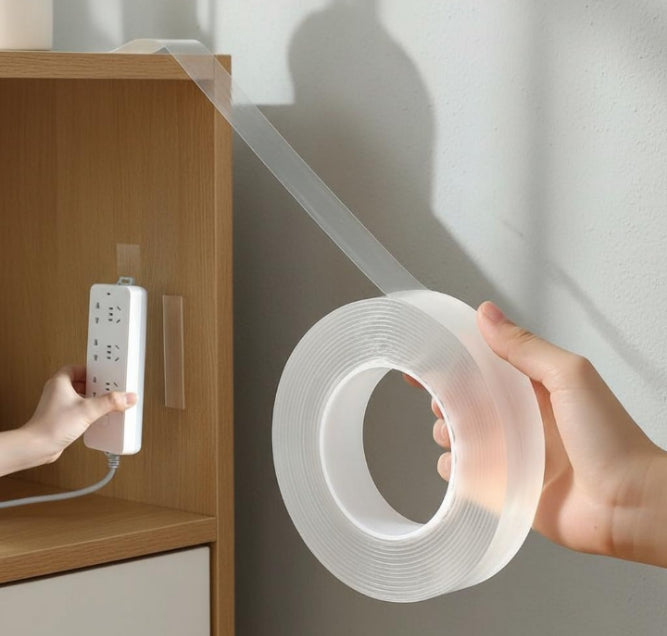 Nano Tape – Strong Double-Sided Reusable Adhesive Tape