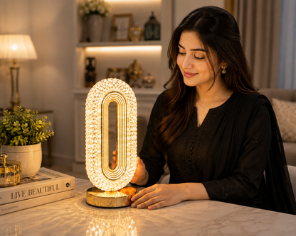 Elegant LED Table Lamp – Modern Luxury Home Décor Light