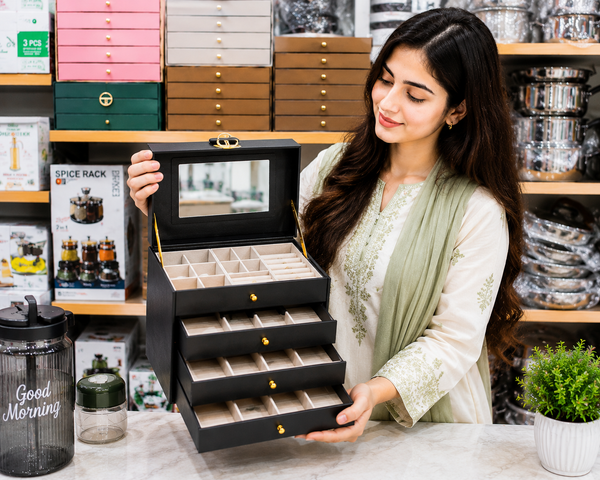 Jewelry Organizer Box – Elegant Storage & Display Case