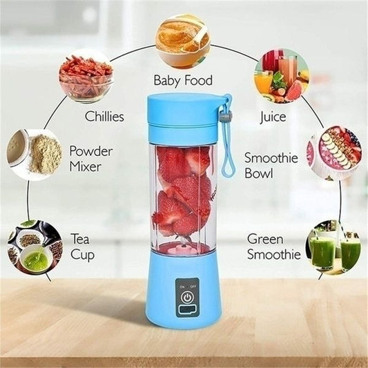 Portable Rechargeable Juicer & Smoothie Maker