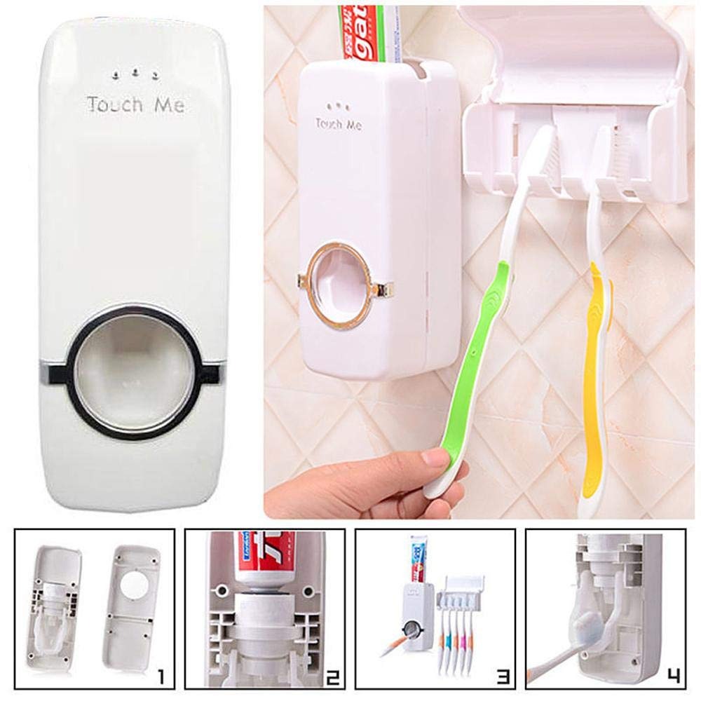 NexaFlow Smart Toothpaste Dispenser & Organizer