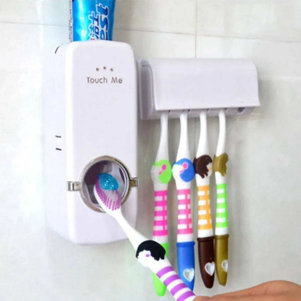 NexaFlow Smart Toothpaste Dispenser & Organizer