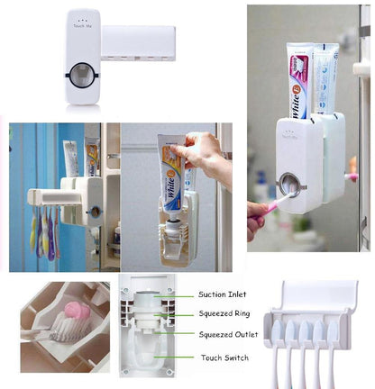 NexaFlow Smart Toothpaste Dispenser & Organizer