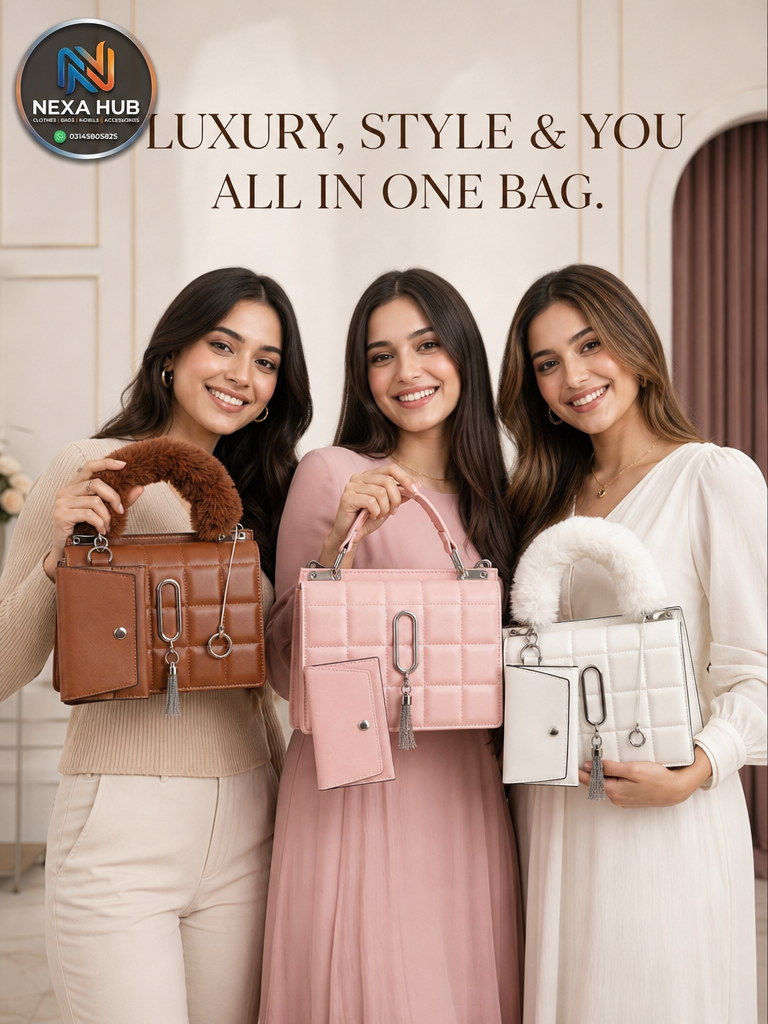 Nexa Hub Quilted Handbag