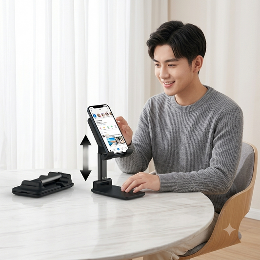 Premium Foldable Desktop Phone & Tablet Stand