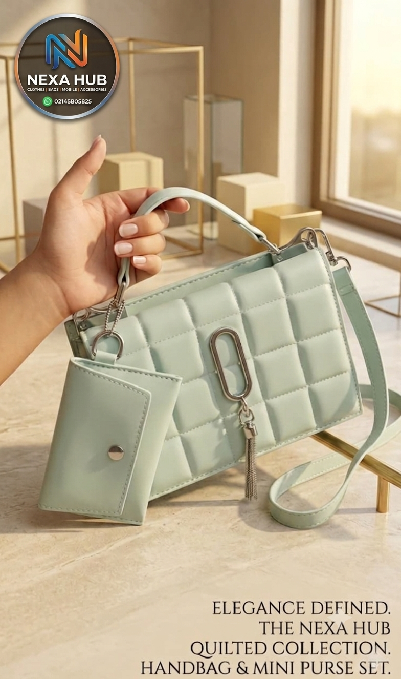 Nexa Hub Quilted Handbag