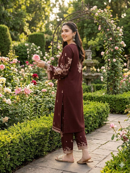 BROWN SUIT SUMMER 2 PIECE COLLECTION