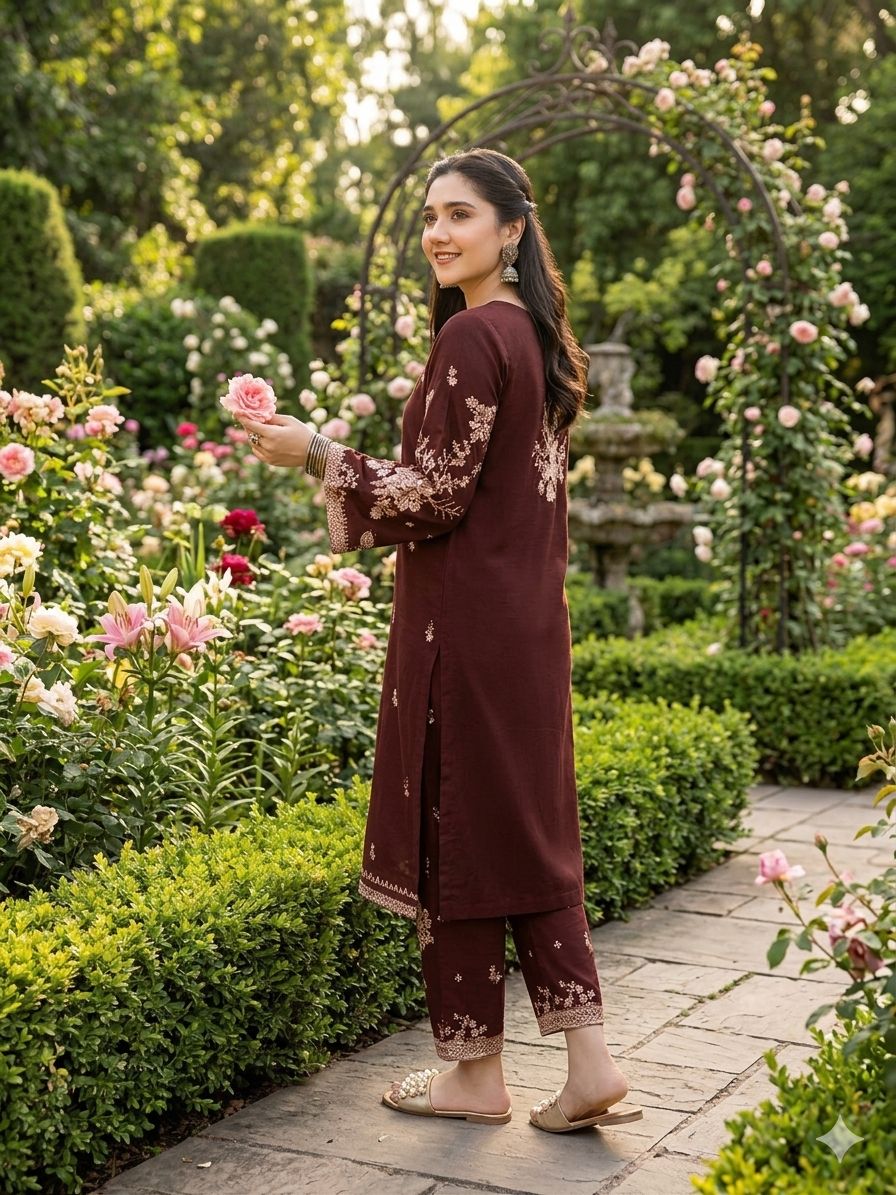 BROWN SUIT SUMMER 2 PIECE COLLECTION