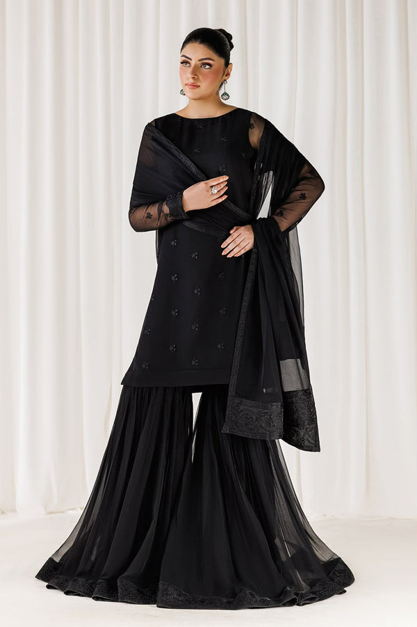 Pure Black Chiffon Collection