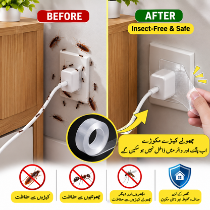 Nano Tape – Strong Double-Sided Reusable Adhesive Tape