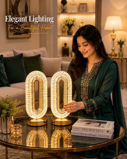 Elegant LED Table Lamp – Modern Luxury Home Décor Light