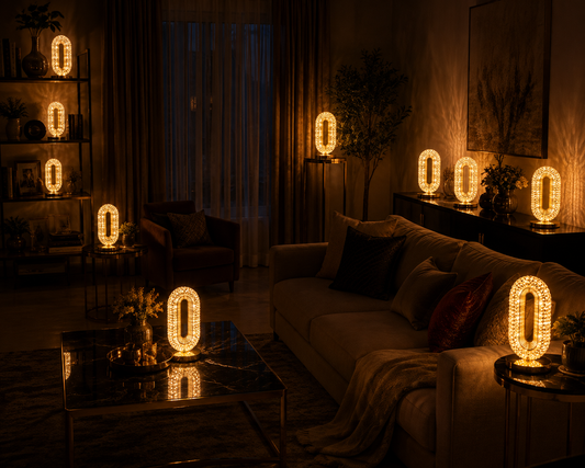 Elegant LED Table Lamp – Modern Luxury Home Décor Light