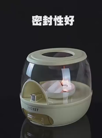 Multi-Functional Press-Type Rice Storage Bucket